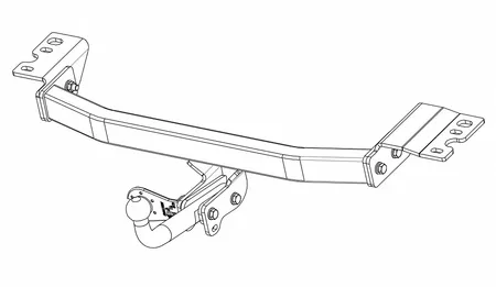 Фаркоп Baltex для Ssang Yong Stavic 2011- 29250612 в 