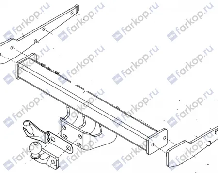 Фаркоп Baltex для Volkswagen Transporter T6 2015- 26199122 в 