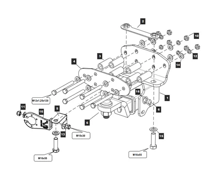 Фаркоп TowRus для Toyota Land Cruiser J200 2007-2021 229422 в 