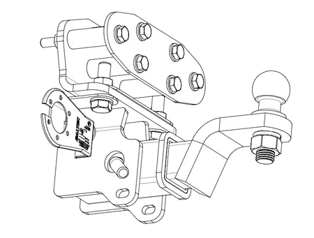 Фаркоп Baltex для Toyota Land Cruiser J200 2007-2021 24244332 в 